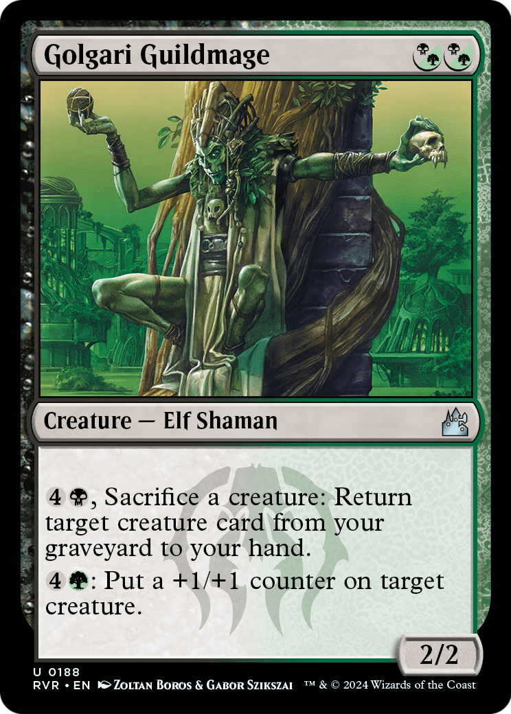 Golgari Guildmage (188) - LP - front