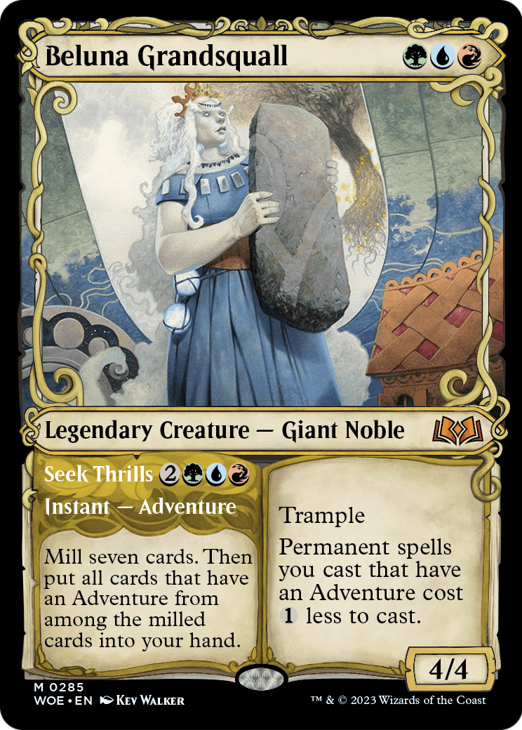 Beluna Grandsquall // Seek Thrills (285) - SHOWCASE - NM - front