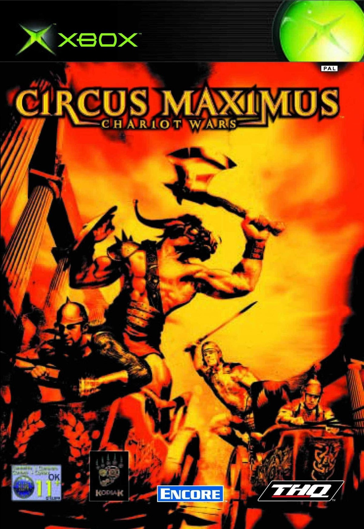 Circus Maximus Chariot Wars - front