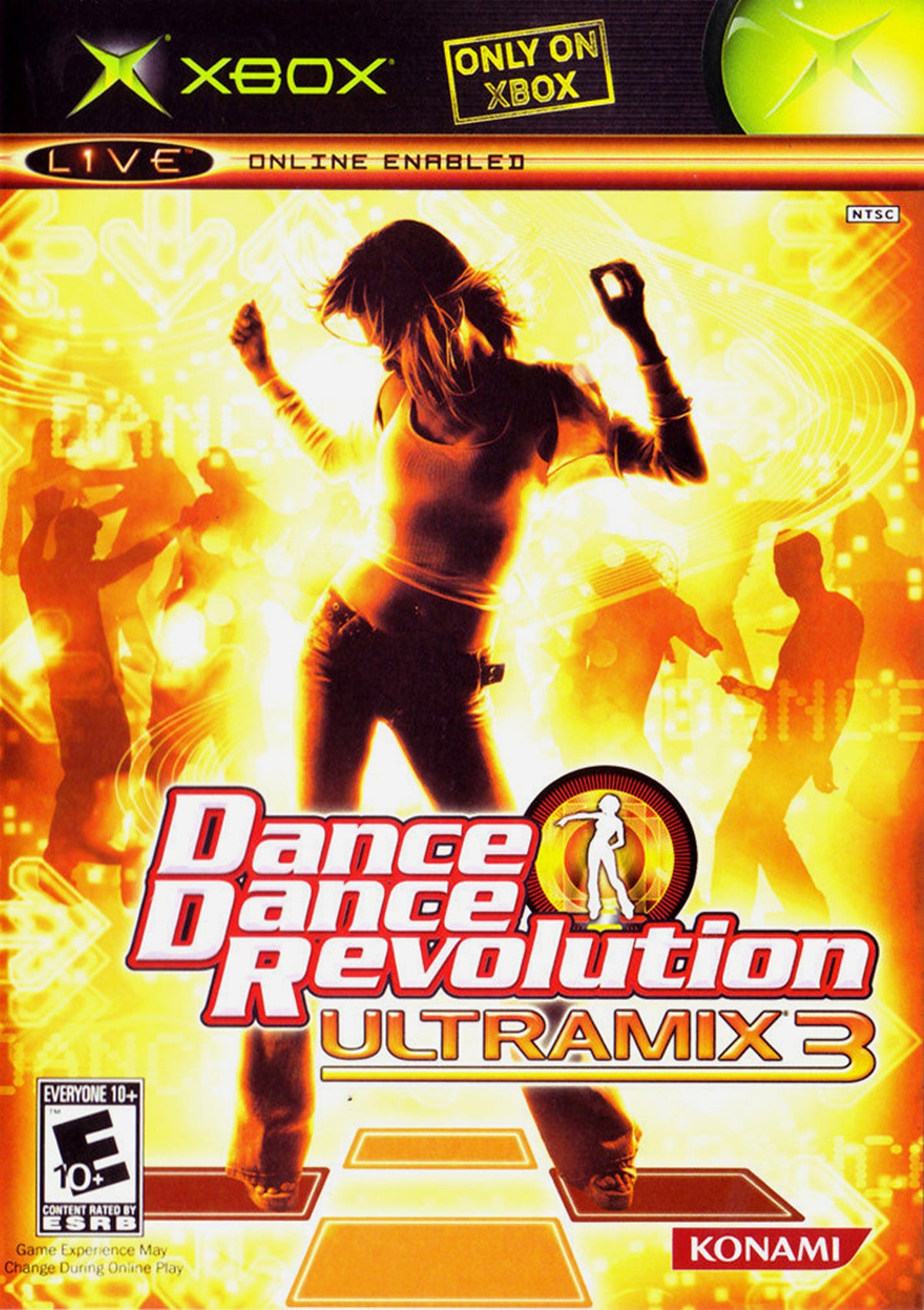 Dance Dance Revolution Ultramix 3 - front