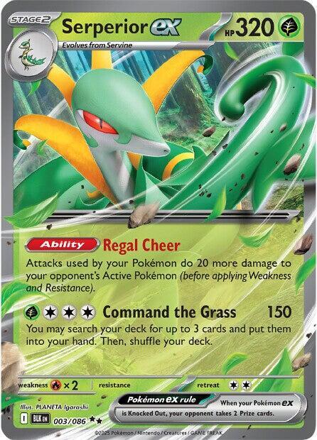 Serperior ex - 003/086 (Holofoil) - NM - front