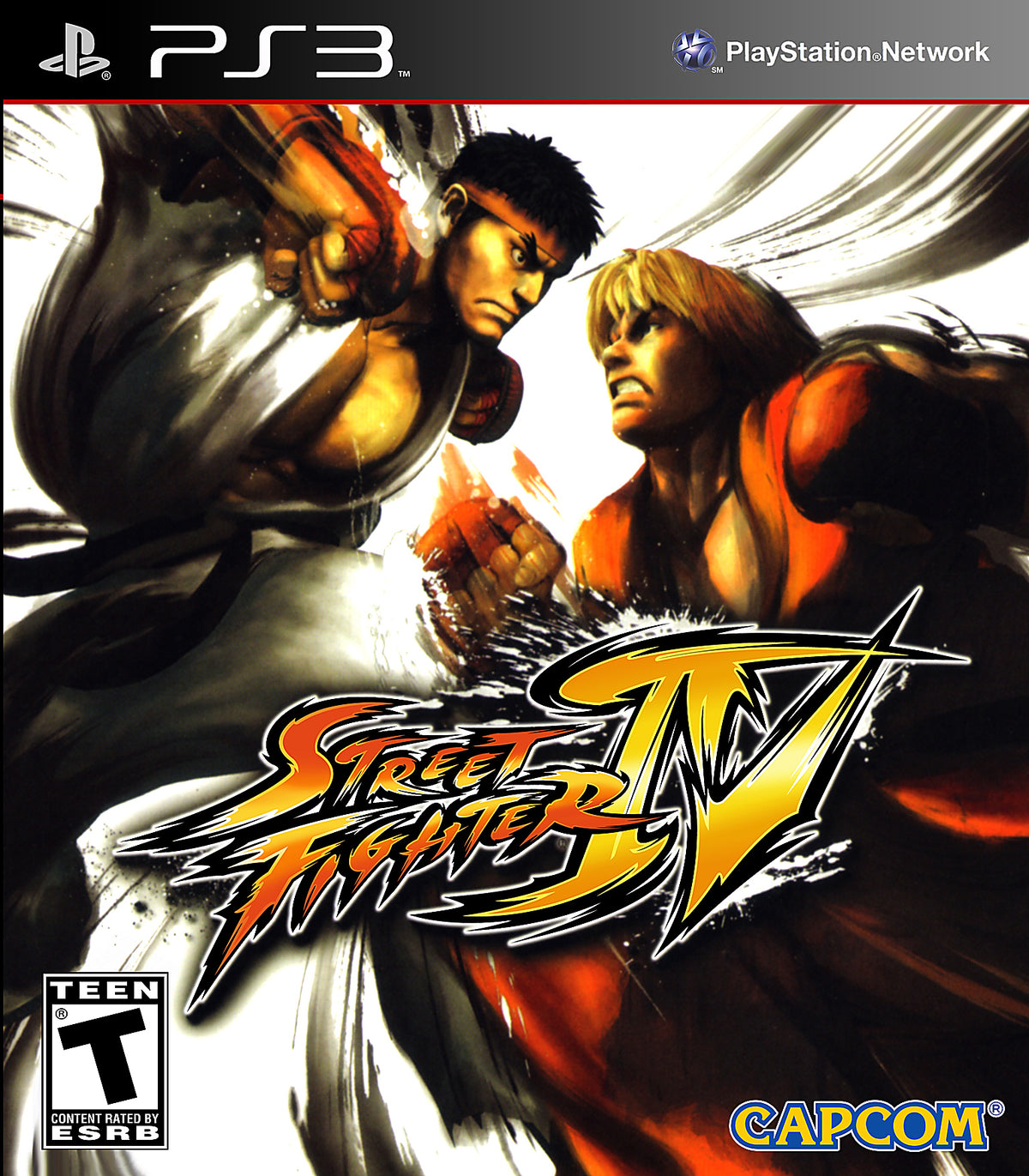 Street Fighter IV - front