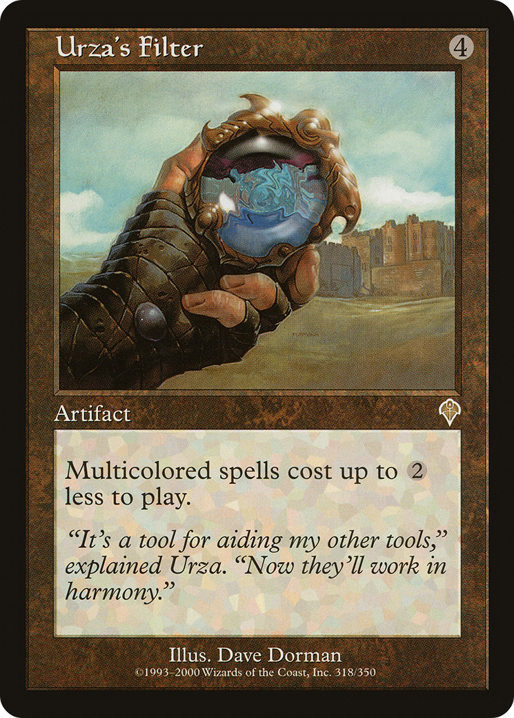 Urza's Filter (318) - LP - front