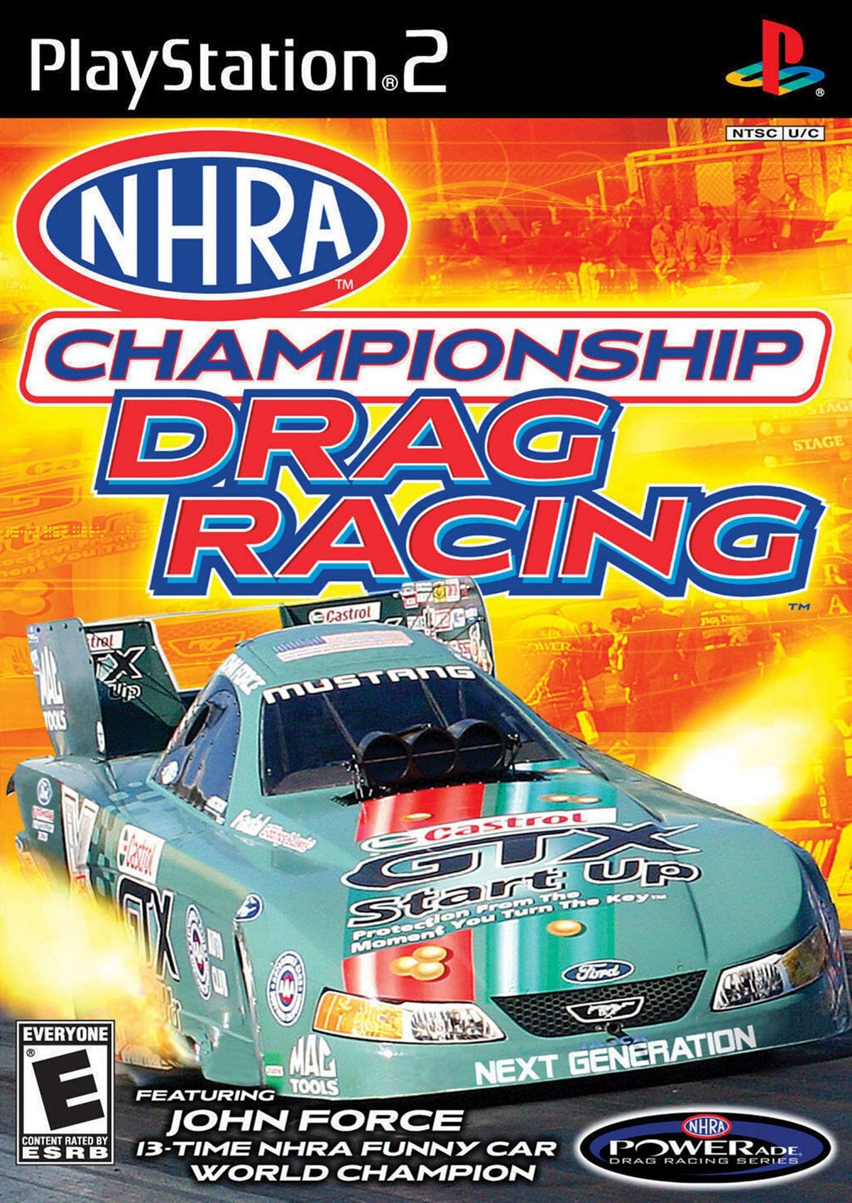 NHRA Championship Drag Racing - front