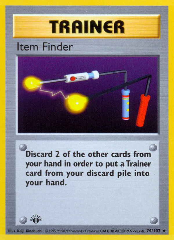 Item Finder - 074/102 - NM - front