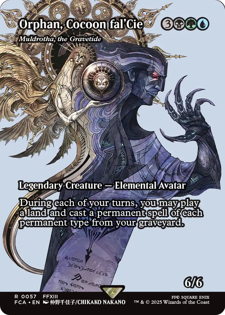 Muldrotha, the Gravetide (57) - BORDERLESS - FULL ART - NM - front