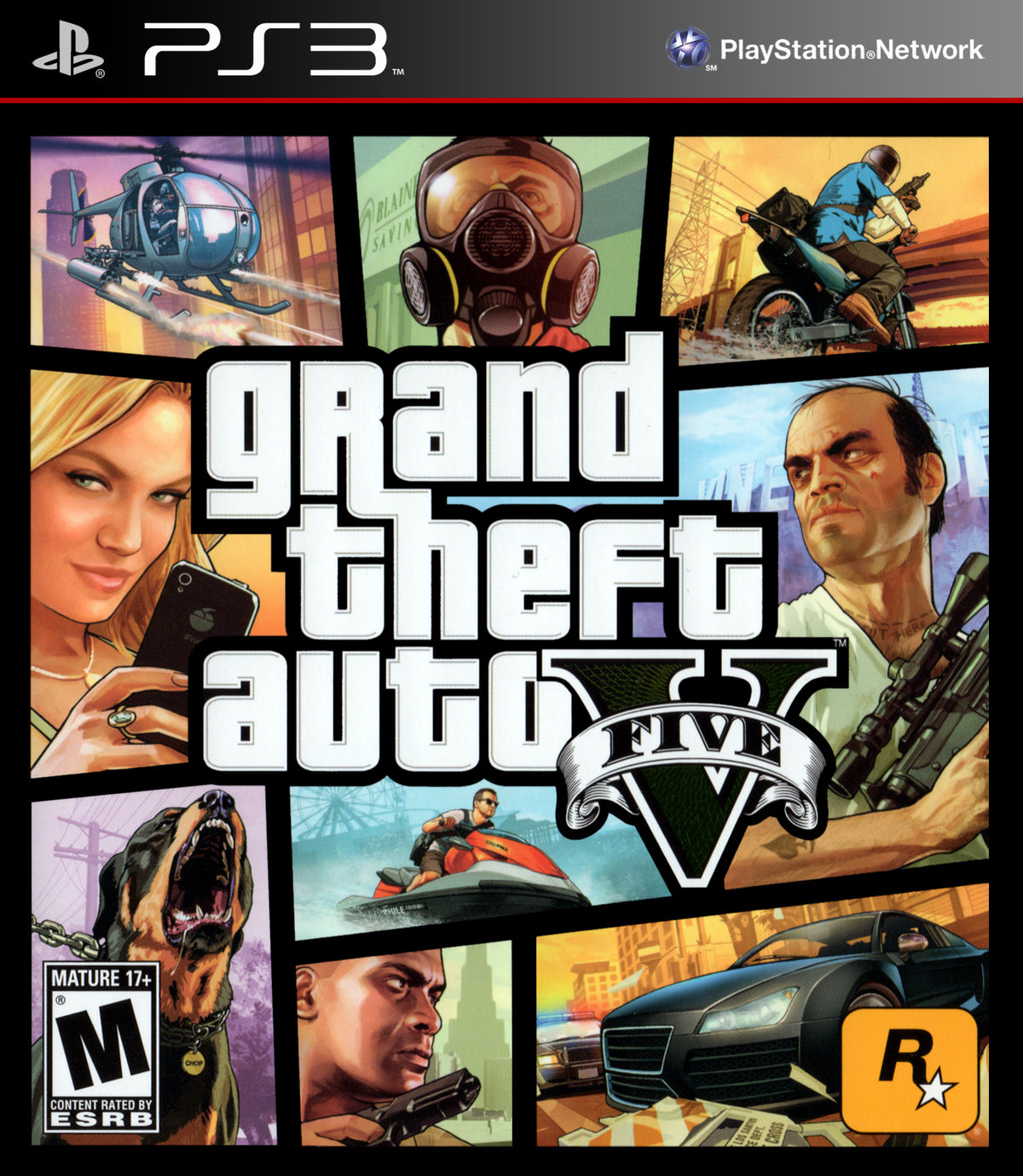 Grand Theft Auto V - front