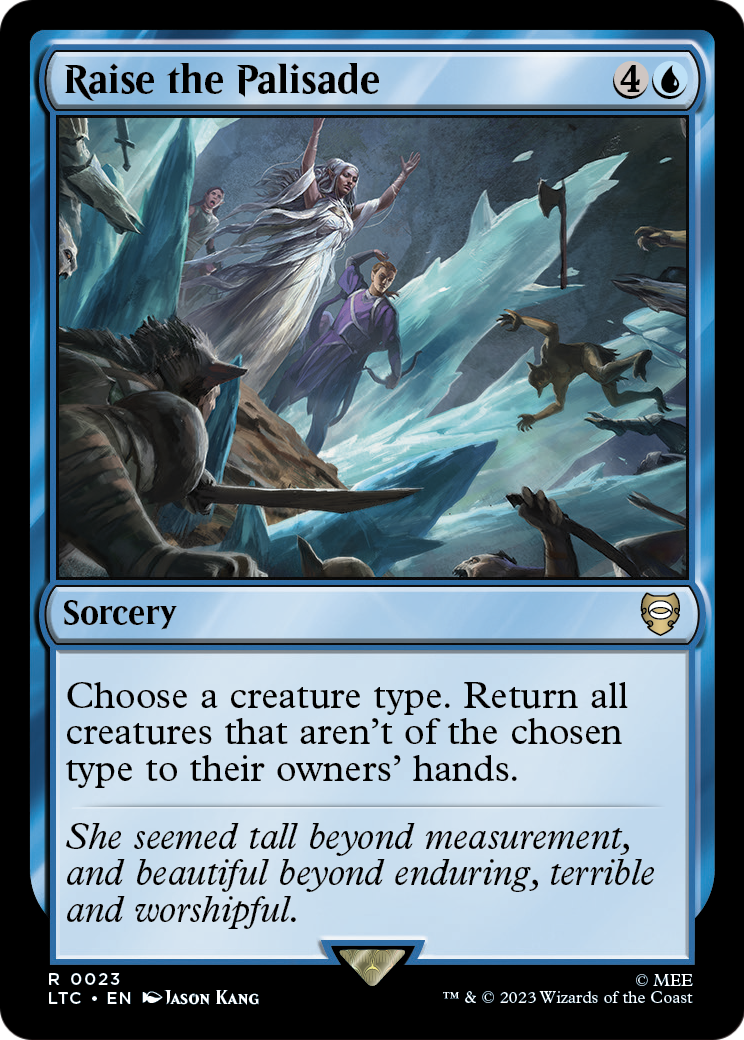 Raise the Palisade (23) - NM - front