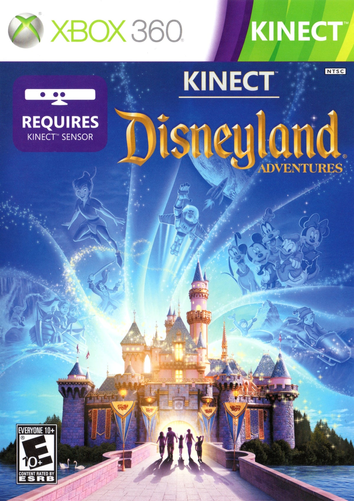 Kinect Disneyland Adventures - front