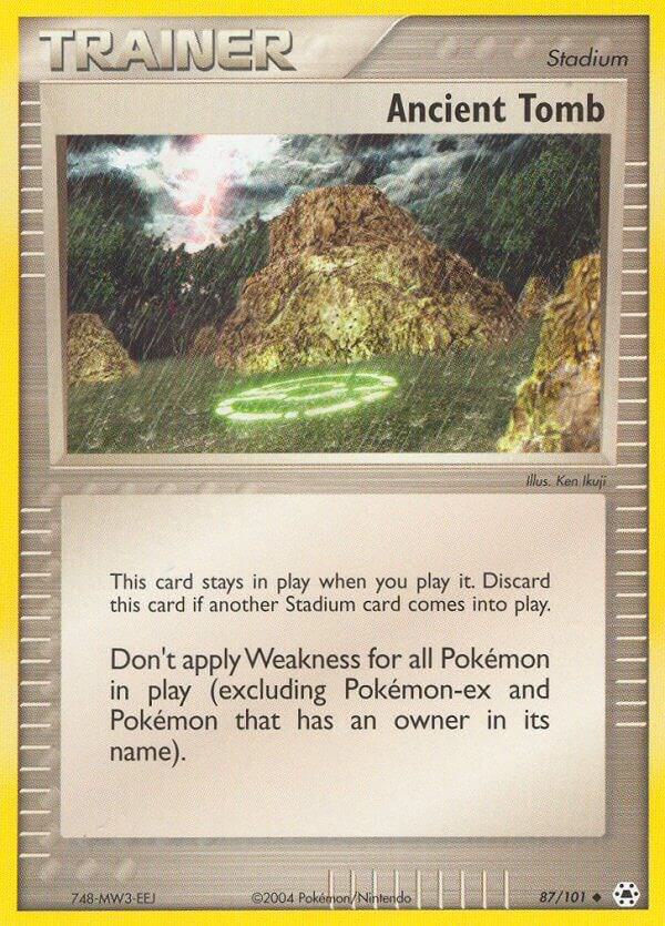 Ancient Tomb - 87/101 (Reverse Holofoil) - NM - front