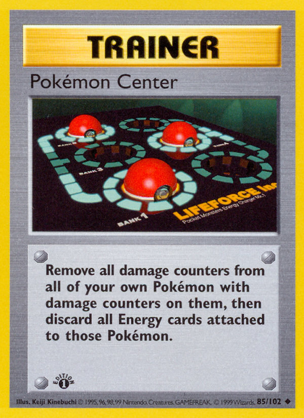 Pokemon Center - 085/102 - LP - front