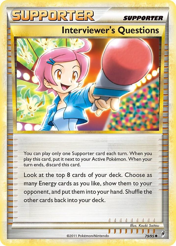 Interviewer's Questions - 79/95 - NM - front