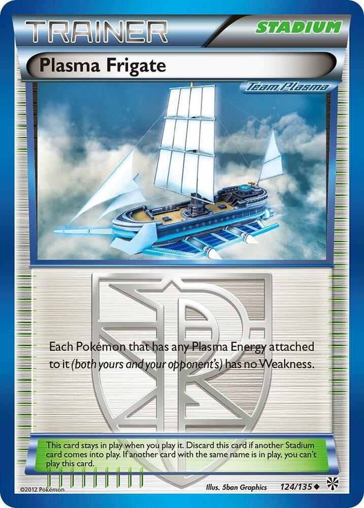 Plasma Frigate (Team Plasma) - 124/135 - NM - front