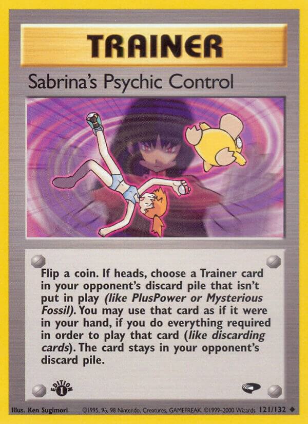 Sabrina's Psychic Control - 121/132 (Unlimited) - LP - front