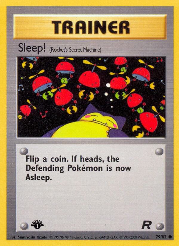 Sleep! (Rocket's Secret Machine) - 79/82 (1st Edition) - MP - front