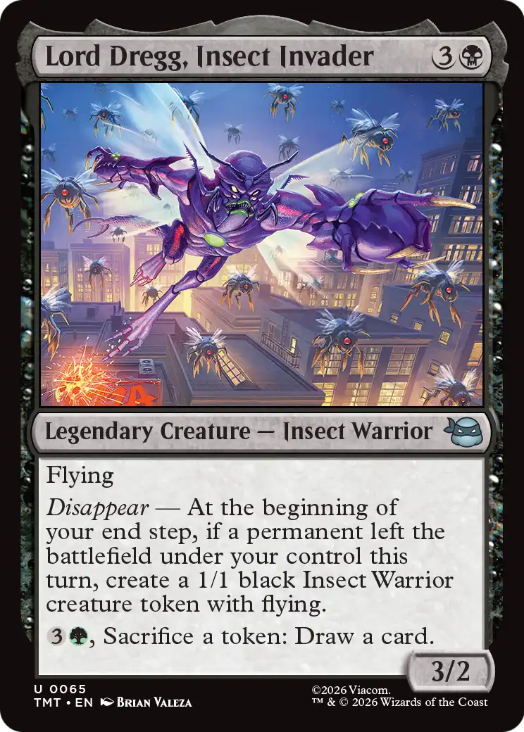 Lord Dregg, Insect Invader (65) (Foil) - NM - front