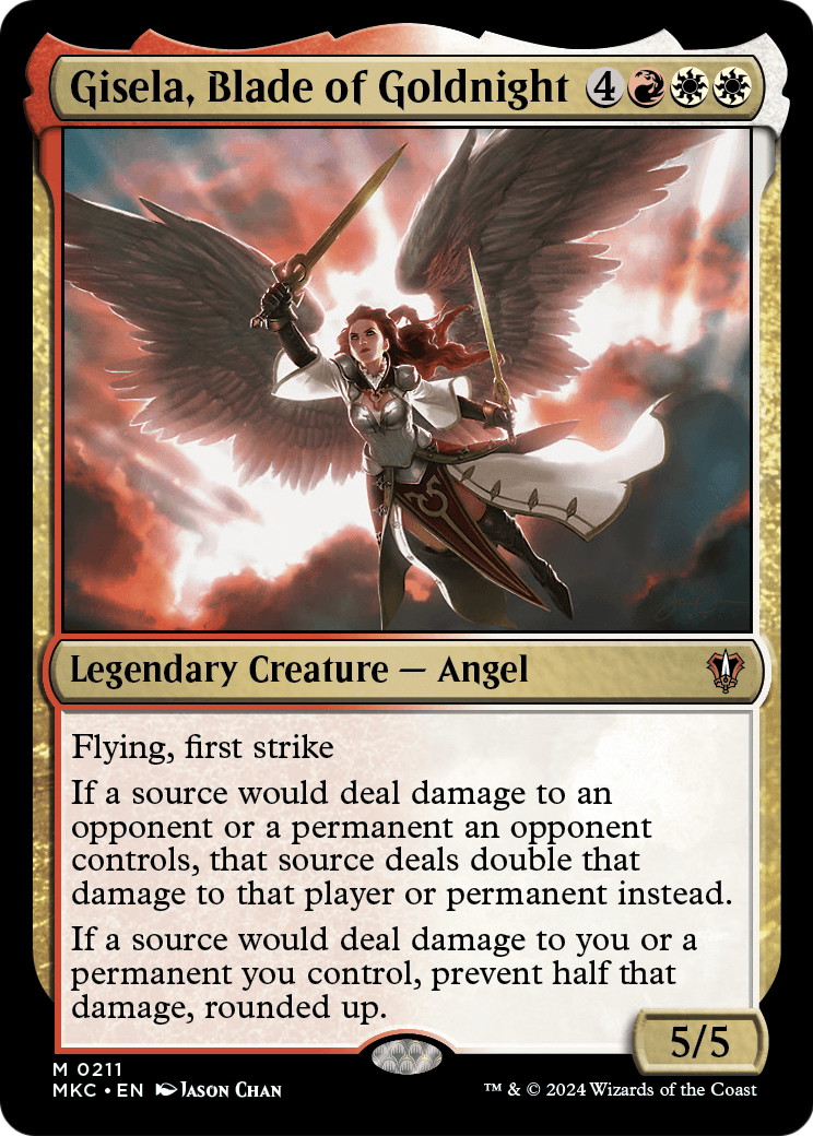Gisela, Blade of Goldnight (211) - NM - front