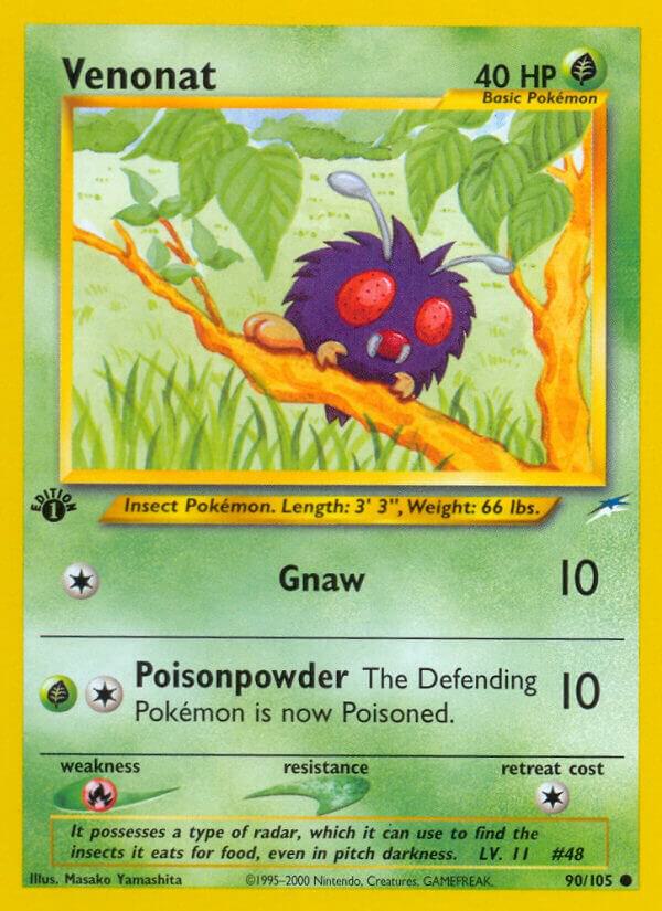 Venonat - 090/105 (Unlimited) - LP - front