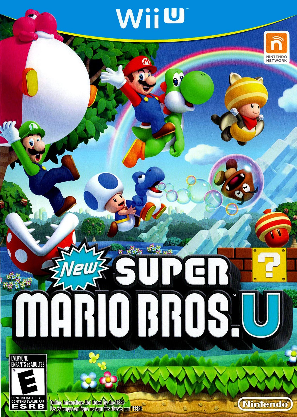 New Super Mario Bros. U - front