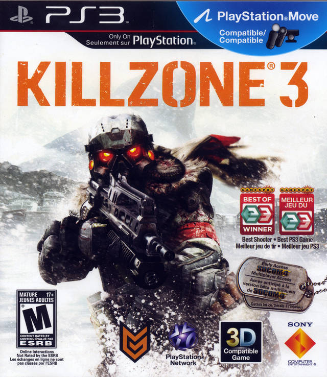 Killzone 3 - front