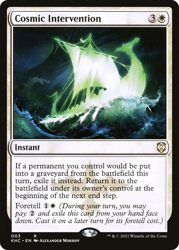 Cosmic Intervention (3) - NM - front