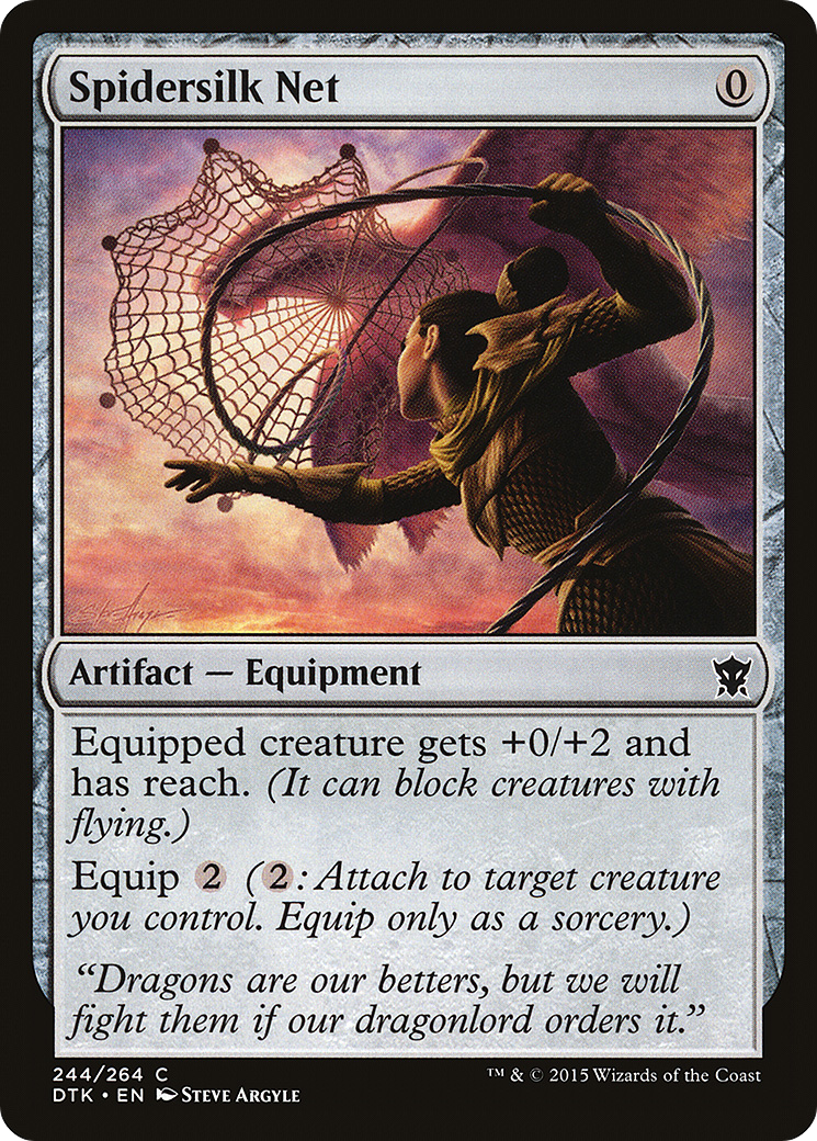 Spidersilk Net (244) - NM - front