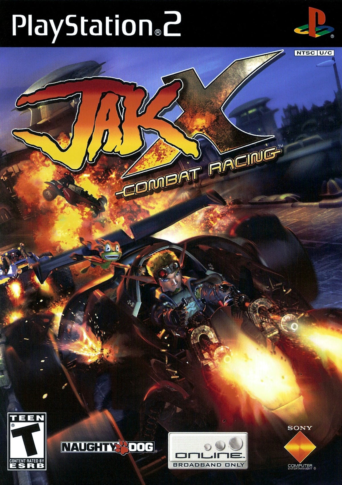 Jak X Combat Racing - front