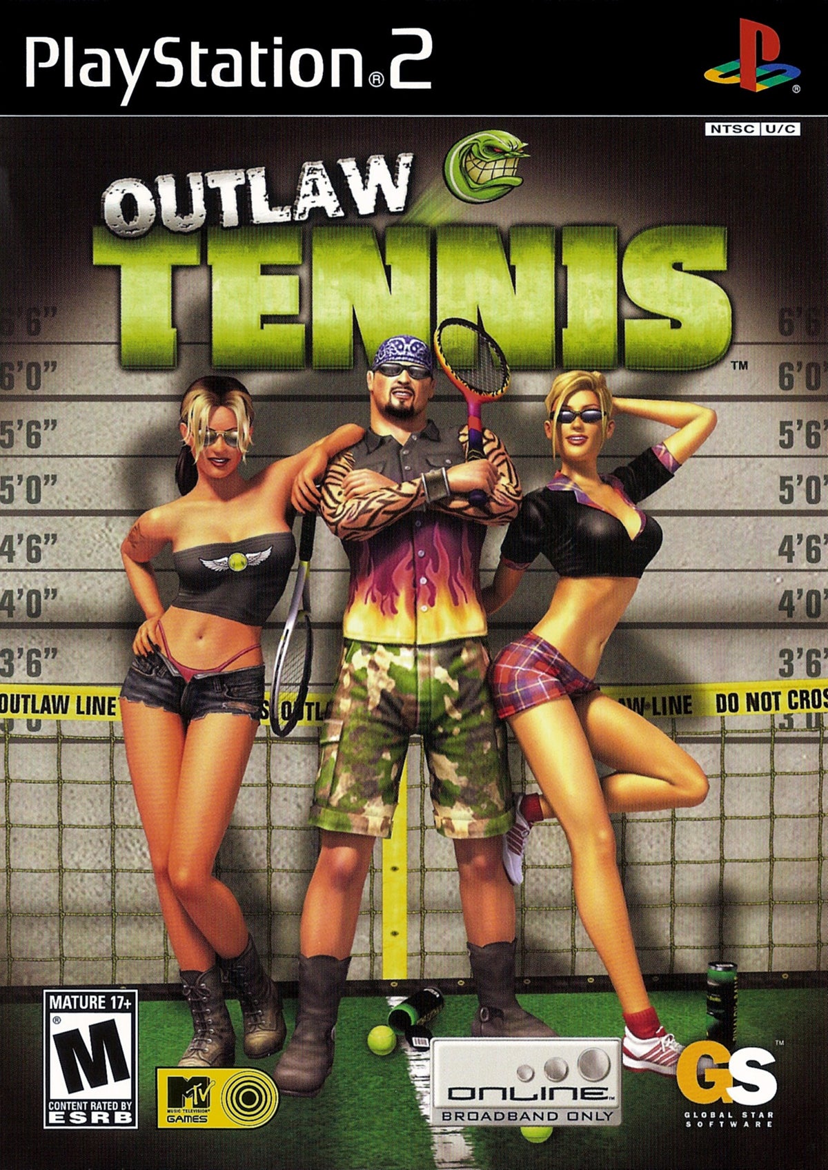 Outlaw Tennis - front