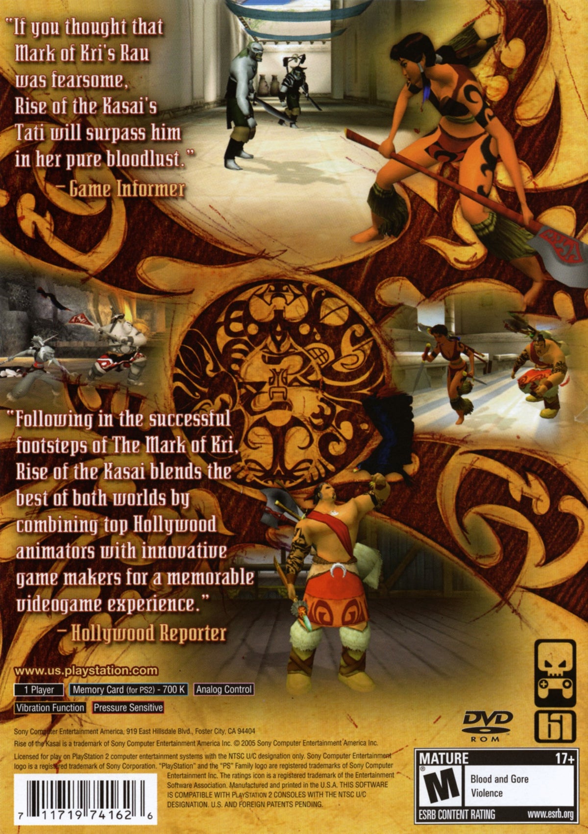 Rise of the Kasai - back
