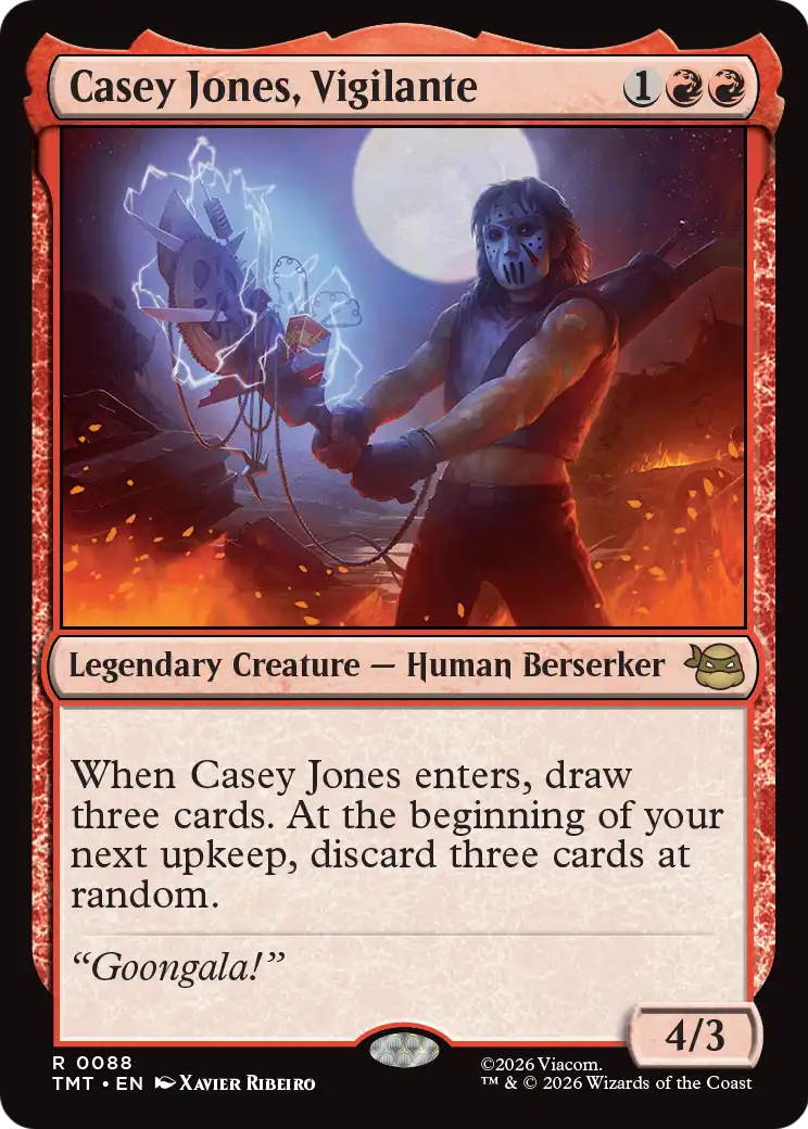 Casey Jones, Vigilante (88) (Foil) - NM - front