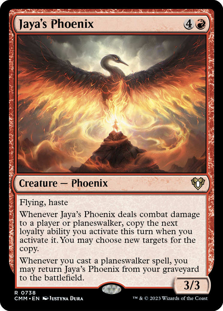 Jaya's Phoenix (738) (Foil) - LP - front