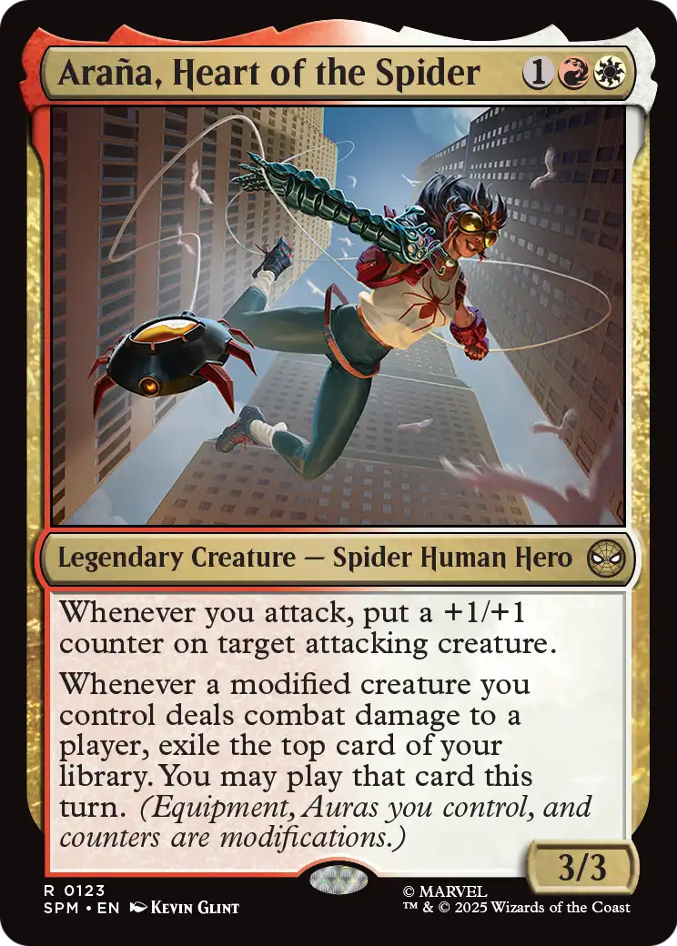 Araña, Heart of the Spider (123) (Foil) - NM - front