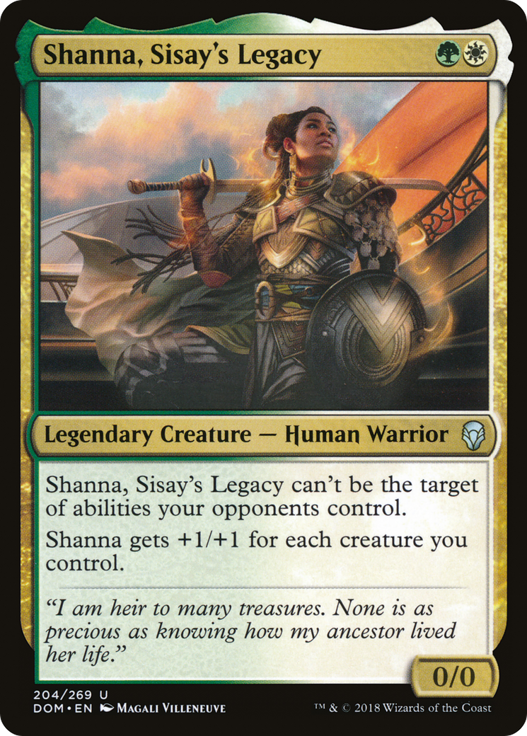 Shanna, Sisay's Legacy (204) - LP - front