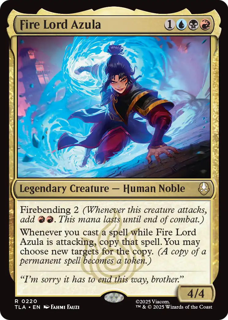 Fire Lord Azula (220) - NM - front