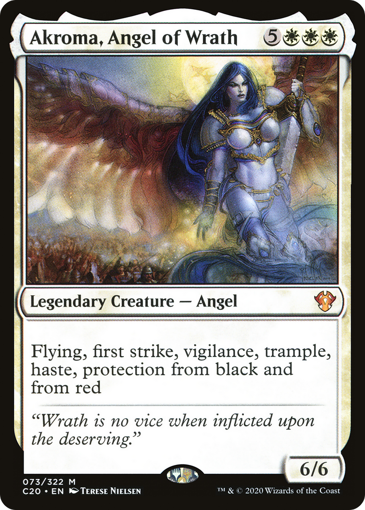 Akroma, Angel of Wrath (73) - NM - front