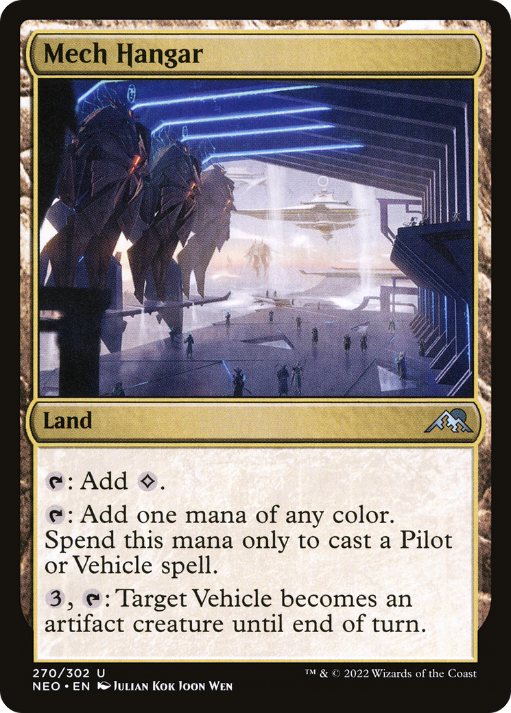 Mech Hangar (270) - LP - front