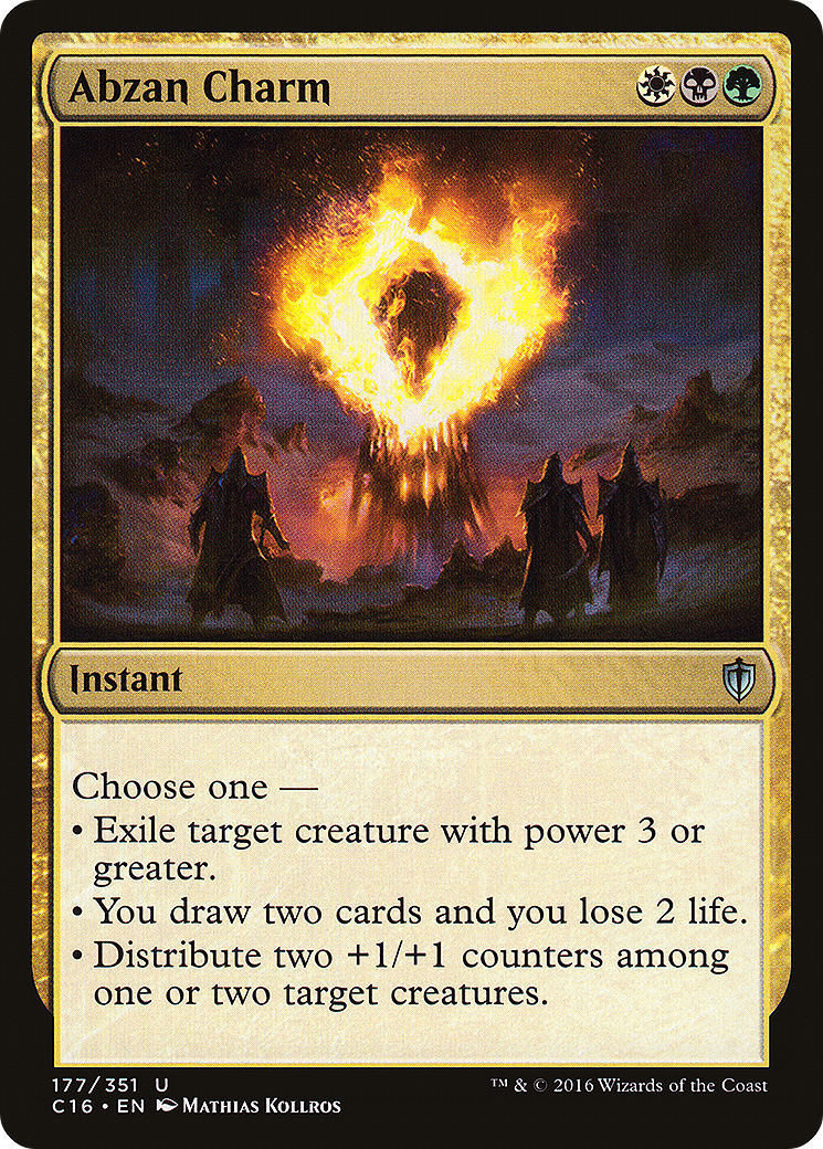 Abzan Charm (177) - LP - front