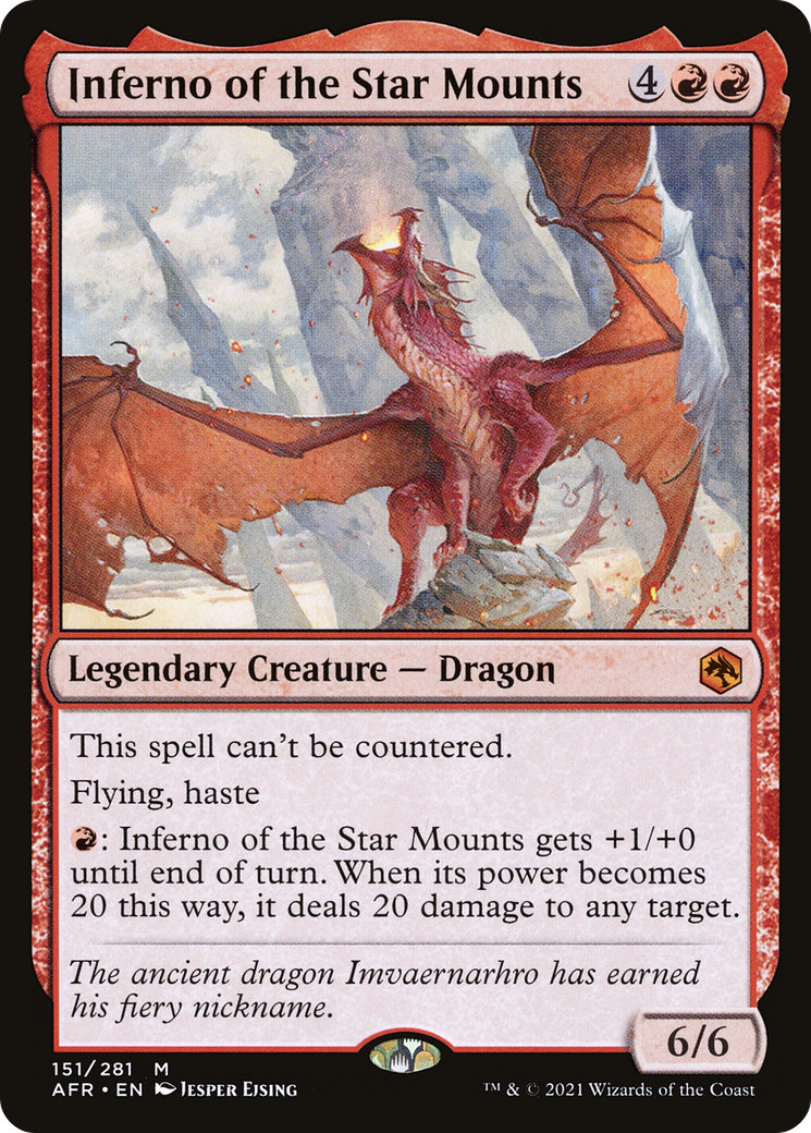 Inferno of the Star Mounts (151) - NM - front