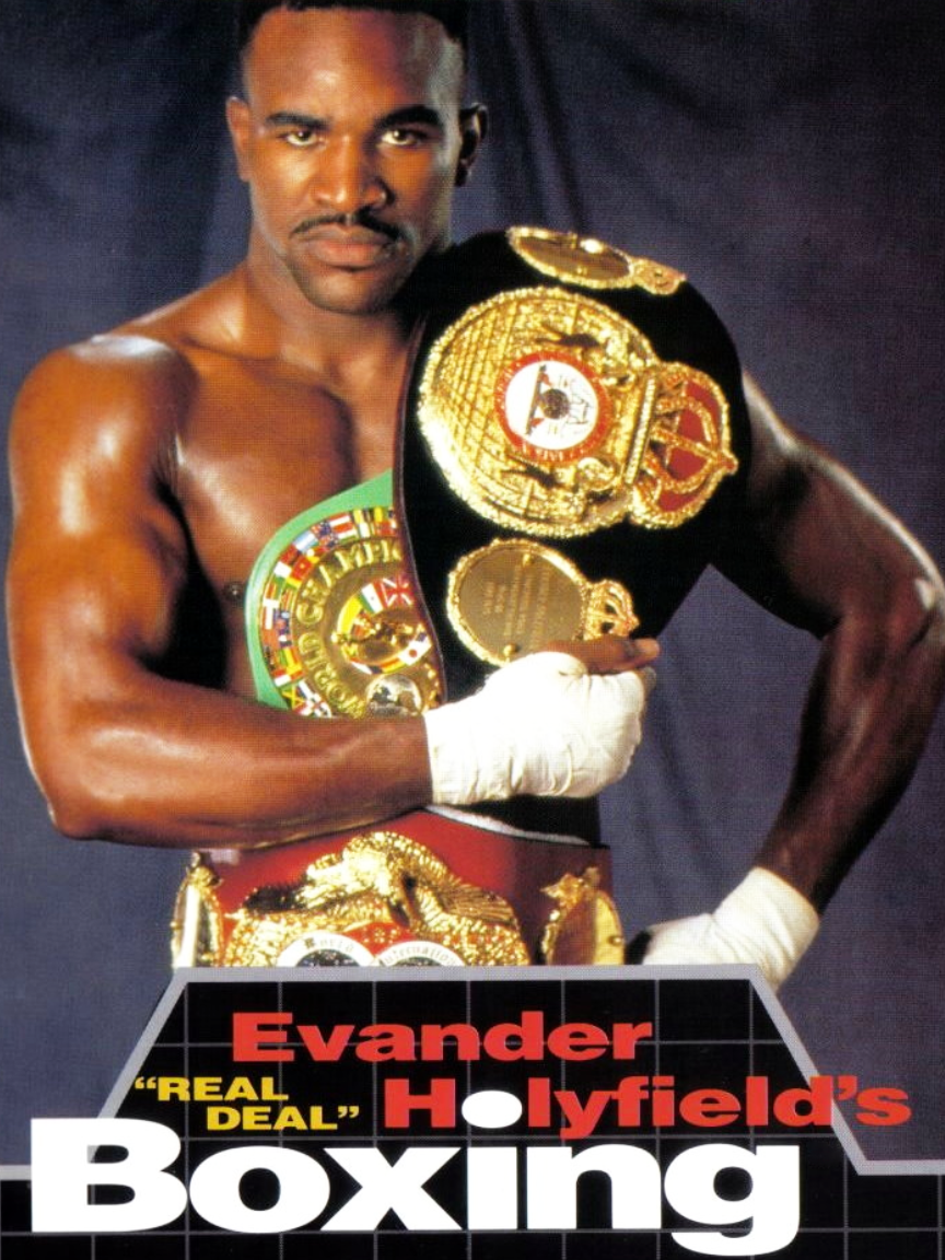 Evander Holyfield's Real Deal Boxing - front