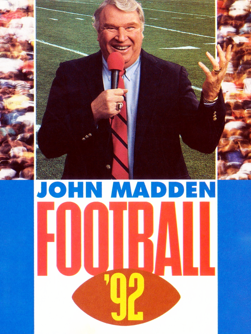 John Madden Football '92 - front