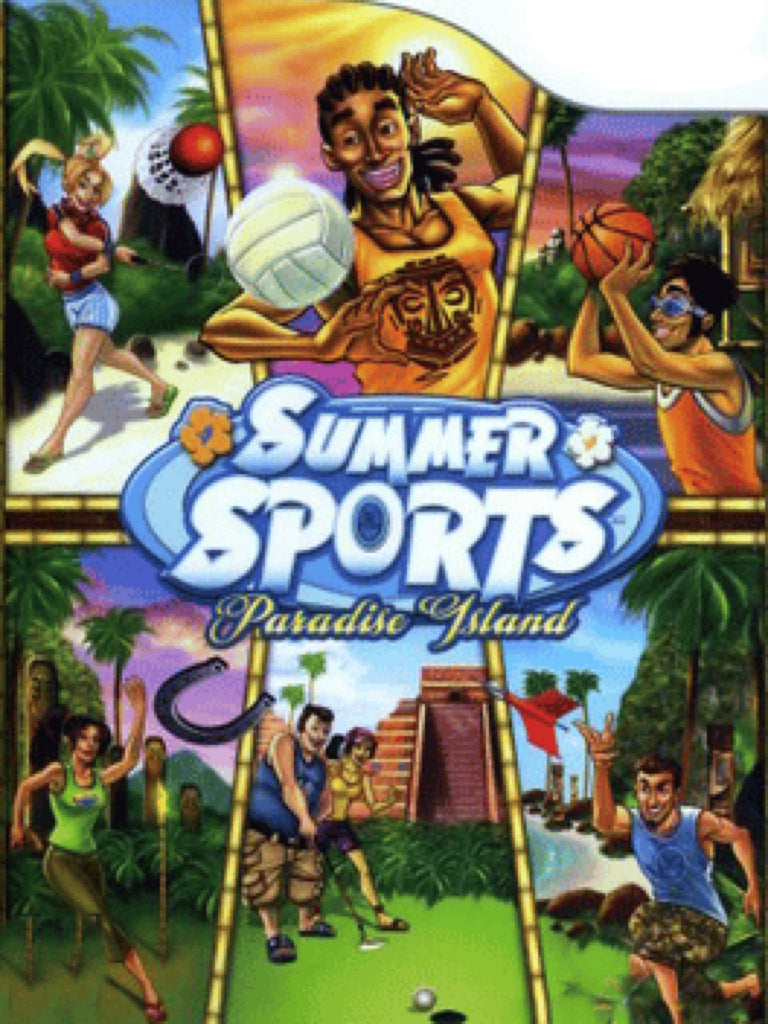 Summer Sports Paradise Island - front