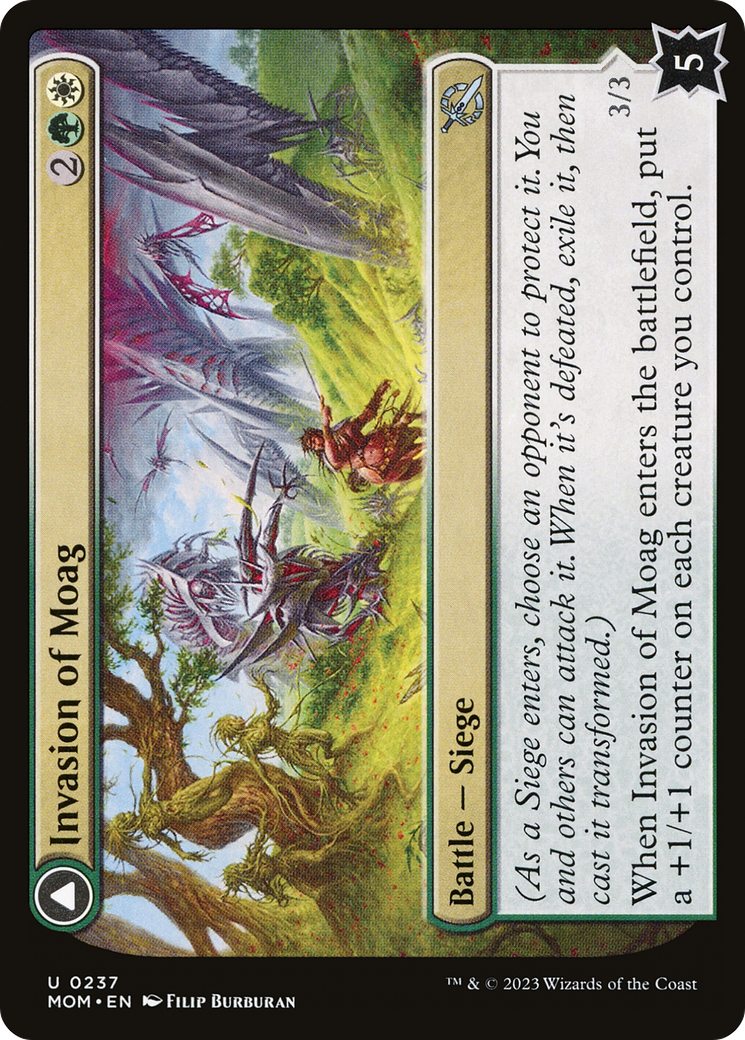 Invasion of Moag // Bloomwielder Dryads (237) - LP - front