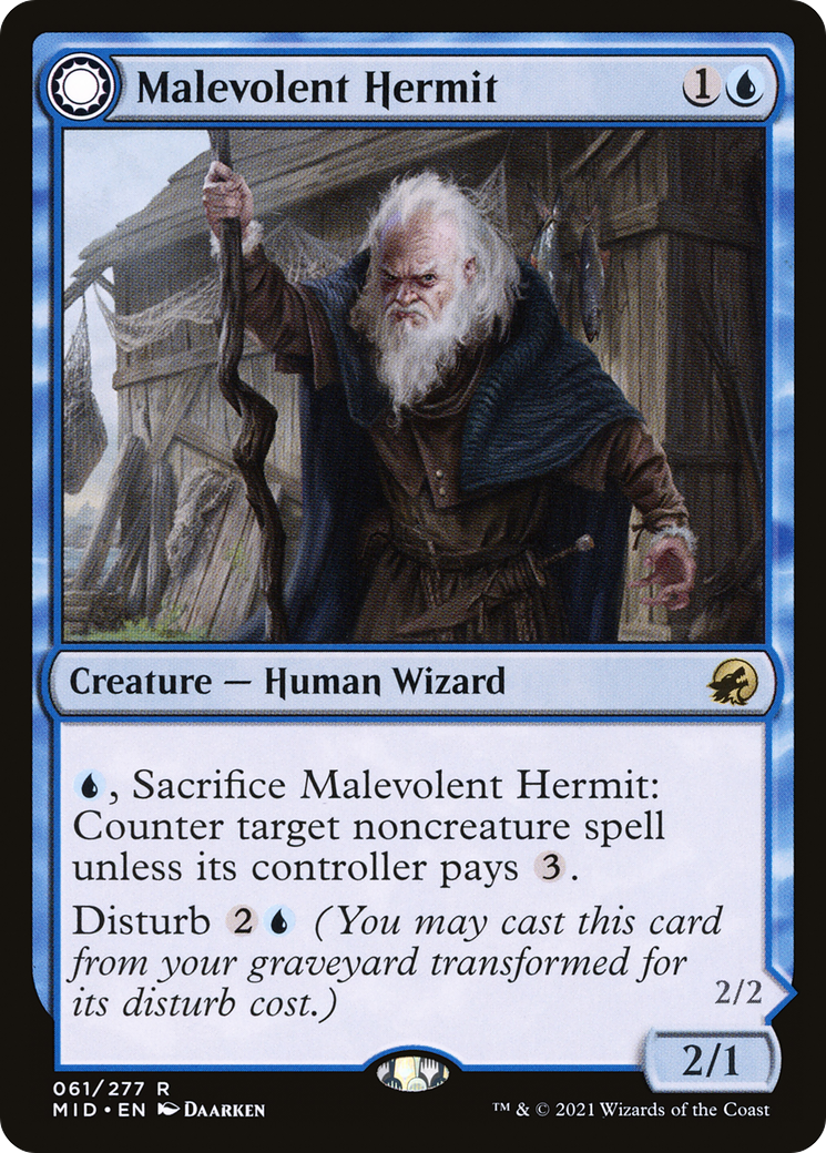 Malevolent Hermit // Benevolent Geist (61) (Foil) - LP - front