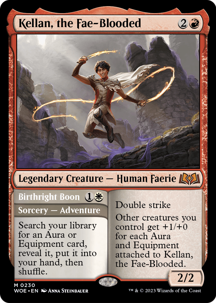 Kellan, the Fae-Blooded // Birthright Boon (230) - NM - front