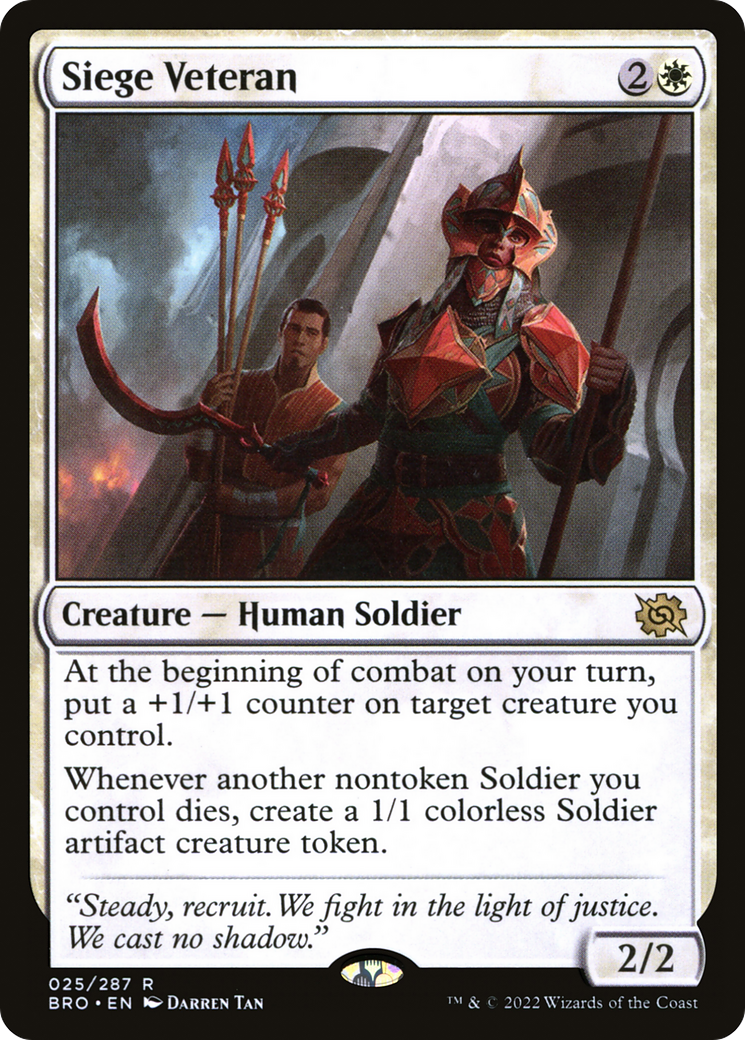 Siege Veteran (25) - LP - front