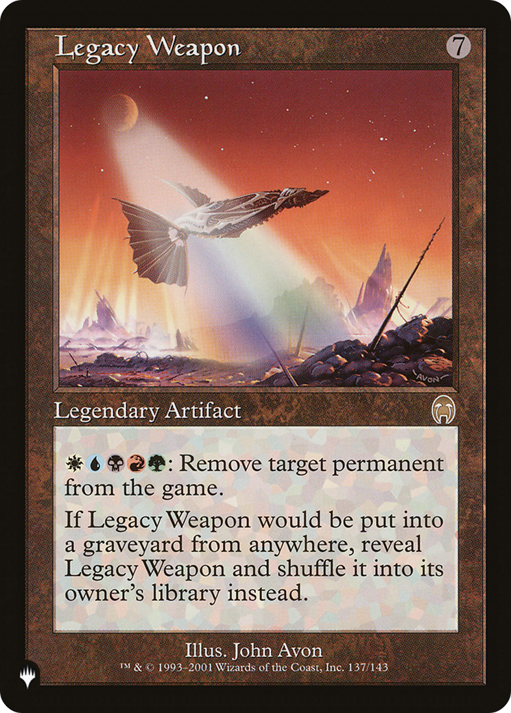 Legacy Weapon (APC-137) - LP - front