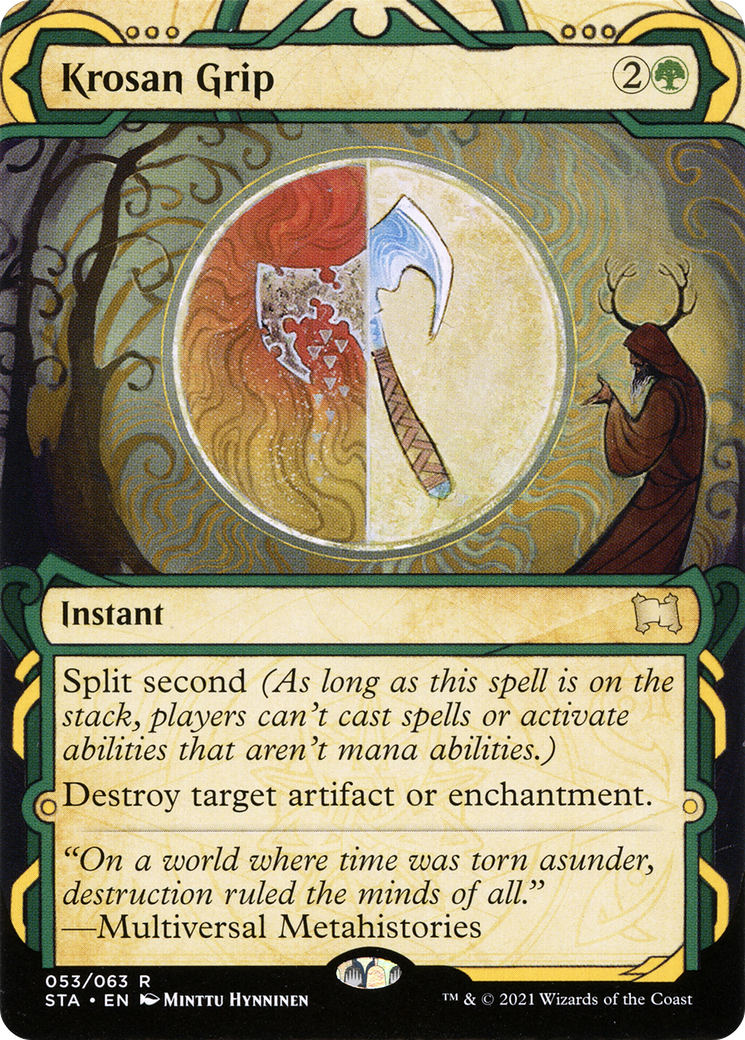 Krosan Grip (Foil) - LP - front