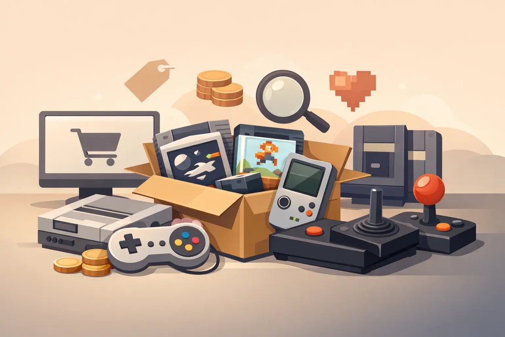 Retro Video Game Collection for Sale Tips