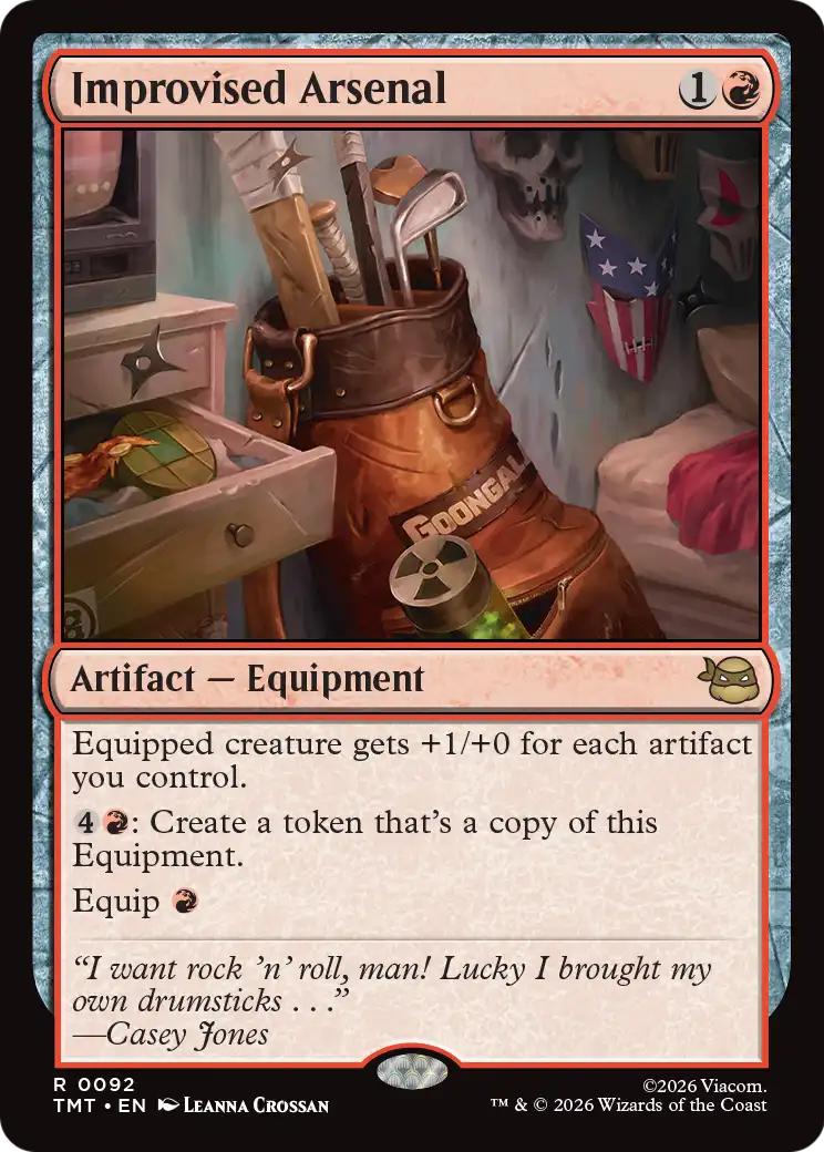 Improvised Arsenal (92) - NM - front