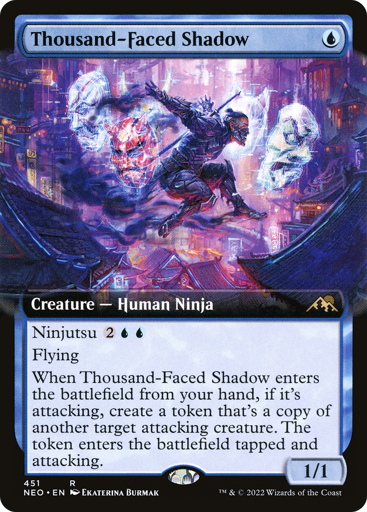 Thousand-Faced Shadow (451) - EXTENDED ART - NM - front